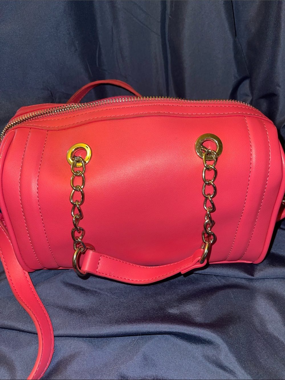 Steve Madden Bnyra in Flash Pink with Silver Hardware Crossbody Bag - Picture 8 of 9
